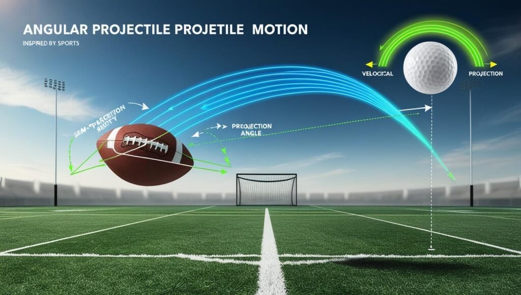 Angular Projectile Motion